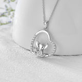 Elephant Necklace - Sterling Silver