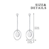 Threader Tassel Earring - Sterling Silver