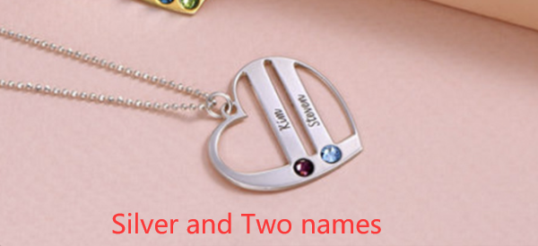 Custom Engraved Name Diamond Necklace