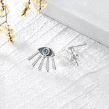 Evil Eye Earring - Sterling Silver