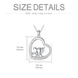 Elephant Necklace - Sterling Silver