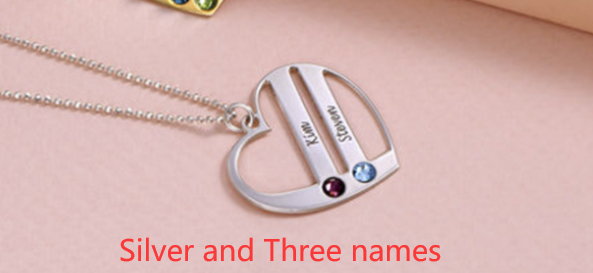 Custom Engraved Name Diamond Necklace