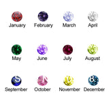 Personalized Birthstone name Ring