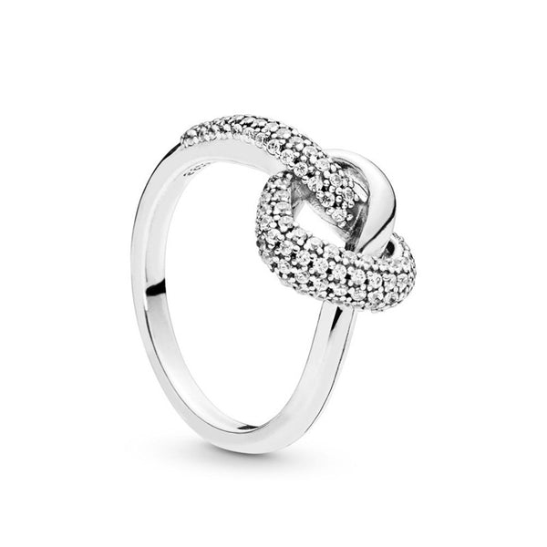 Pure Silver Heart Ring