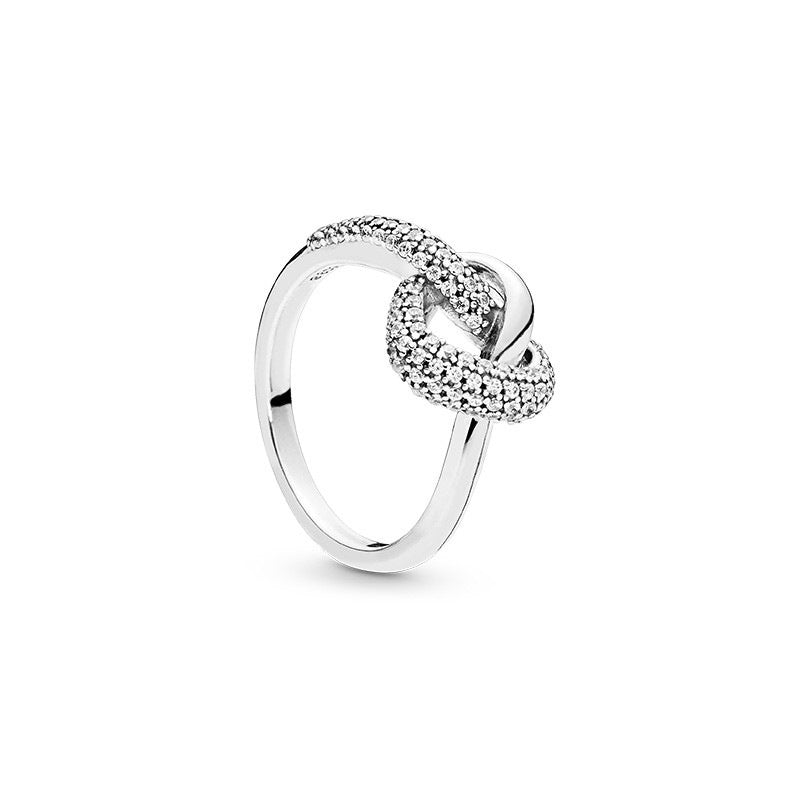 Pure Silver Heart Ring