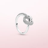 Pure Silver Heart Ring