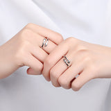 Adjustable Couple Ring