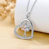 Fairy Butterfly Necklace - Sterling Silver