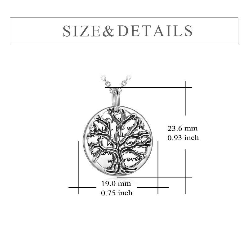 Tree of Life Necklace - Sterling Silver