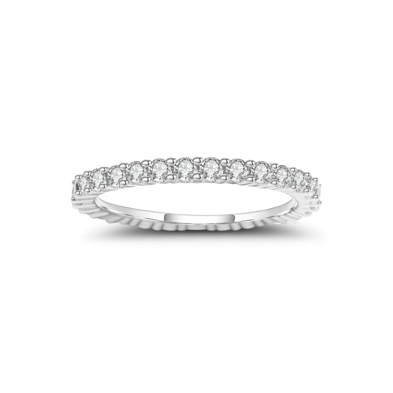 Moissanite Diamond Ring