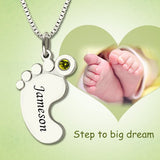 Custom Stainless Steel Baby Feet