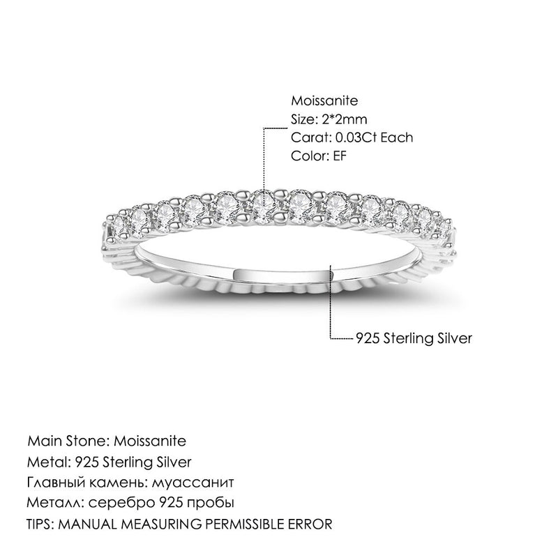 Moissanite Diamond Ring