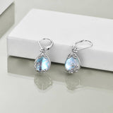 MoonstoneTeardrop Earrings