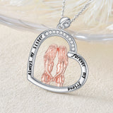 Always My Sister For Ever Necklace - Sterling Silver