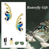 Sterling Silver Butterfly Earrings