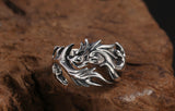 Men's Ornate Dragon  Ring