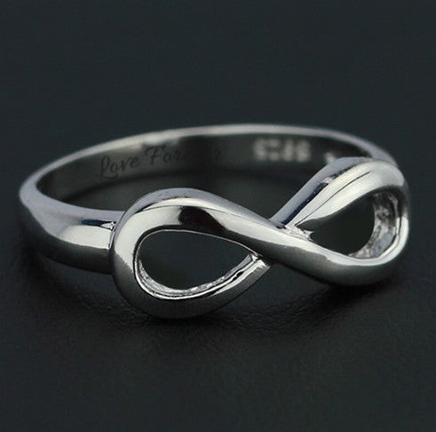 Custom Sterling Silver Infiniti Ring