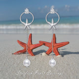 Starfish Sterling Silver Earring