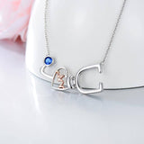 Stethoscope Heartbeat Pendant Necklace - Sterling Silver K (For Nurses/Doctors)