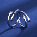 Adjustable Couple Ring