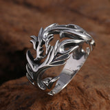 Men's Ornate Dragon  Ring