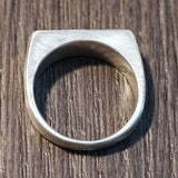 Sterling Silver Men's Heavy Duty Ring