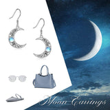 Sterling Silver Crescent Moon Earrings