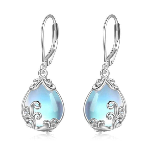 MoonstoneTeardrop Earrings