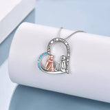 Always My Sister forever My Friend Sterling Silver Necklace