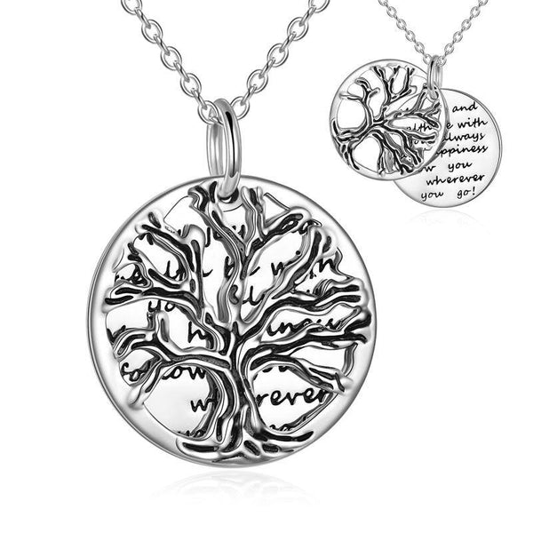 Tree of Life Necklace - Sterling Silver