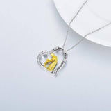 Mother Daughter "I Love You Forever" Necklace - Sterling Silver