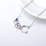 Stethoscope Heartbeat Pendant Necklace - Sterling Silver K (For Nurses/Doctors)