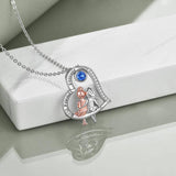 Sterling Silver Necklaces for Female BFF Jewelry Gifts