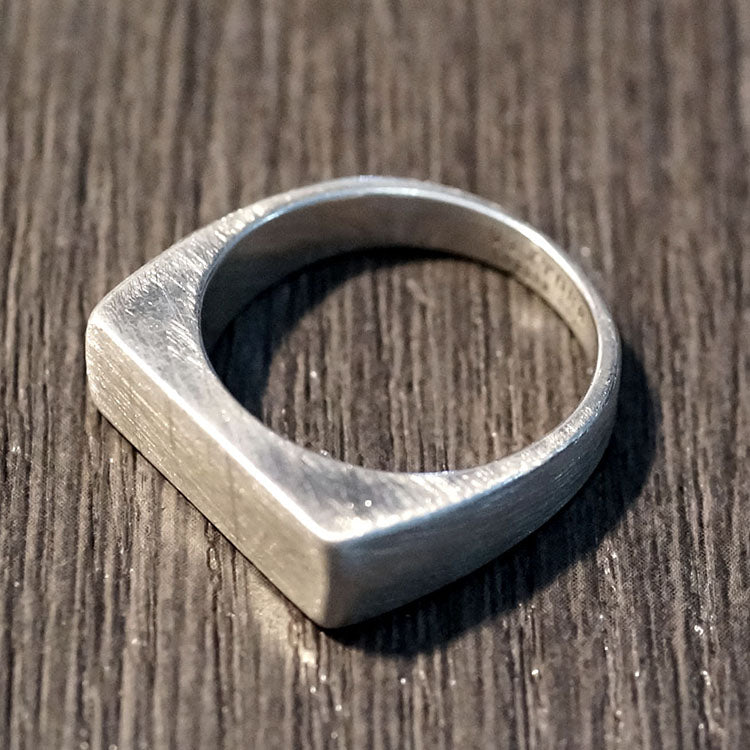 Sterling Silver Men's Heavy Duty Ring